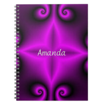 Estrela Roxa e Espirais