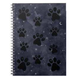 Caderno Espiral Estrelas de Pata Azul