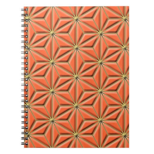 Caderno Espiral estrelas douradas (Frente)