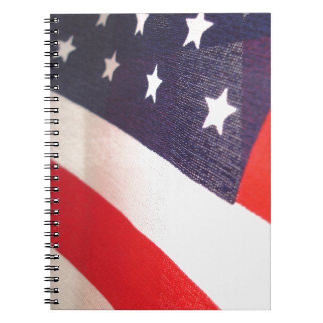 Caderno Espiral Estrelas e faixas (Frente)