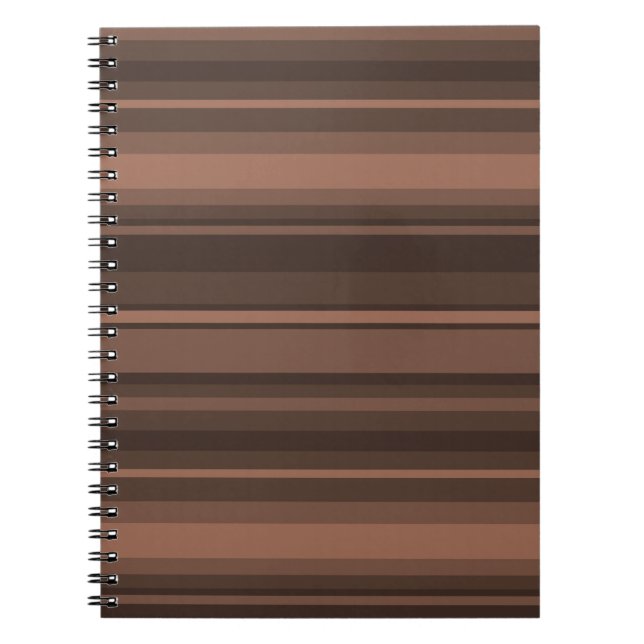 Caderno Espiral Estrias de chocolate (Frente)