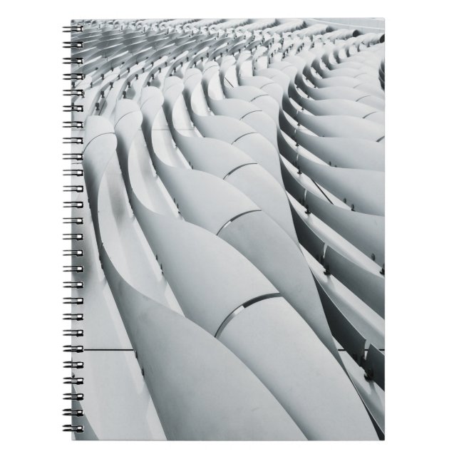 Caderno Espiral Estrutura das cinzas brancas (Frente)