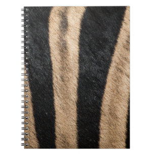 CADERNO ESPIRAL ESTRUTURA DE IMPRESSÃO ANIMAL ZEBRA