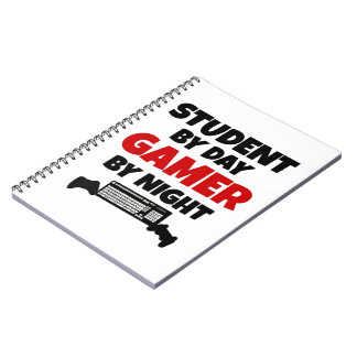 Caderno Espiral Estudante Gamer