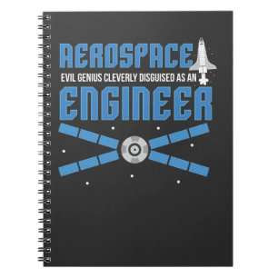Caderno Espiral Estudante universitário da engenharia do