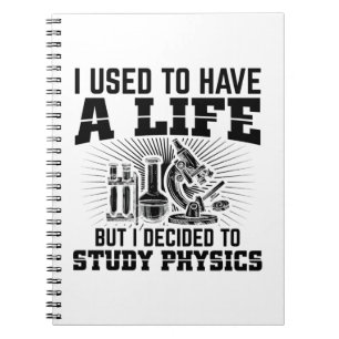 Caderno Espiral Estudantes de Física  Estudo Físico-Ideias