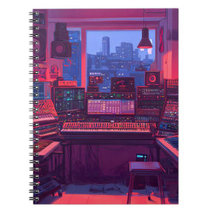 Caderno Espiral Estúdio de Música em Casa