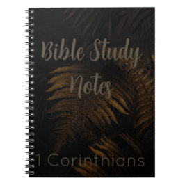 Caderno Espiral Estudo Bíblico-1 Coríntios
