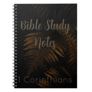 Caderno Espiral Estudo Bíblico-1 Coríntios