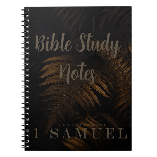 Caderno Espiral Estudo Bíblico-1 Samuel (Frente)