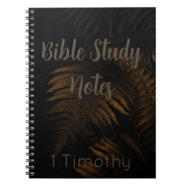 Caderno Espiral Estudo Bíblico-1 Timóteo