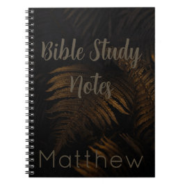 Caderno Espiral Estudo Bíblico-Mateus