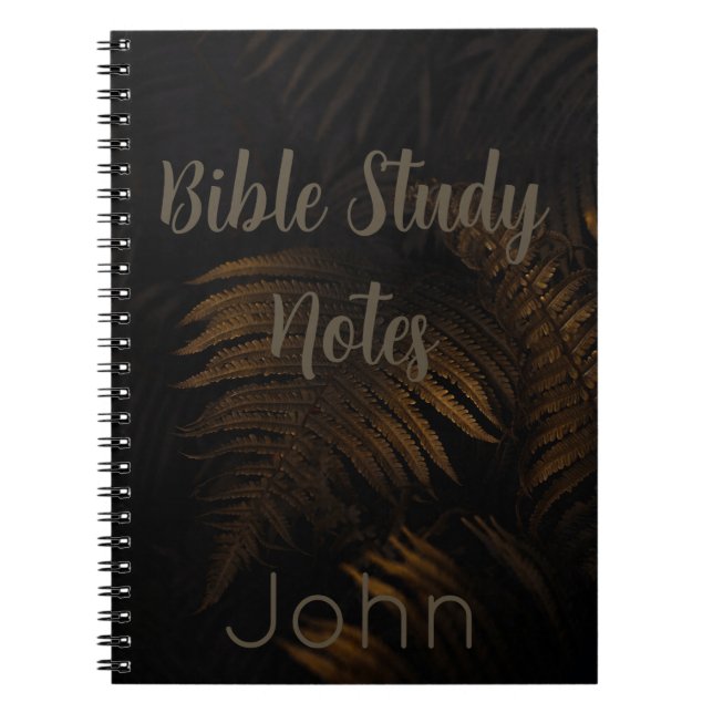 Caderno Espiral Estudo da Bíblia-João (Frente)