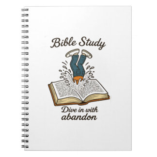 Caderno Espiral Estudo de bíblia