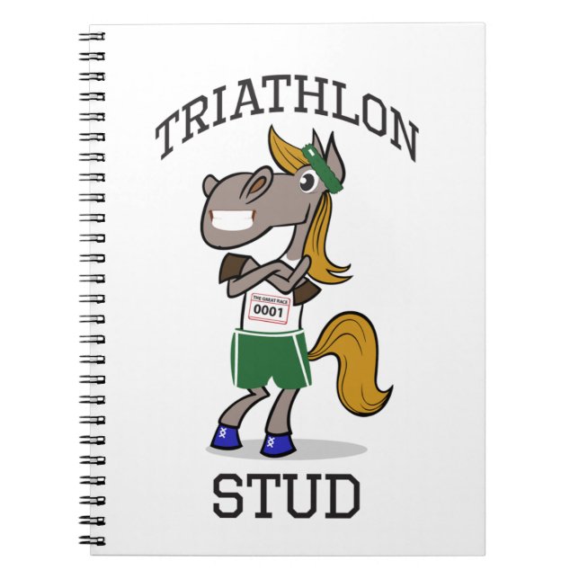 Caderno Espiral Estudo do Triathlon (Frente)