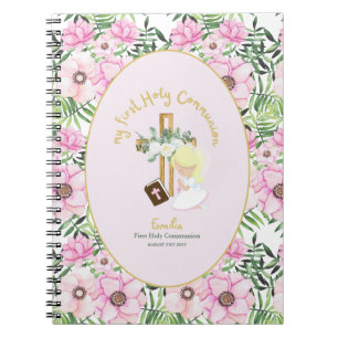 Caderno Espiral Estudos Personalizados de Diário ou Bíblia de Oraç