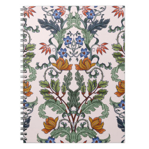 Caderno Espiral Etnia Tradicional: Vintage Decorative Floral