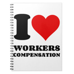 CADERNO ESPIRAL EU ADORO COMPENSAÇÃO DE TRABALHADORES