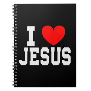 Caderno Espiral Eu adoro Jesus T-Shirt Você é um devoto Patriótico
