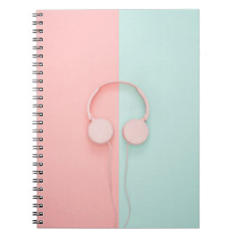Caderno Espiral Eu adoro música