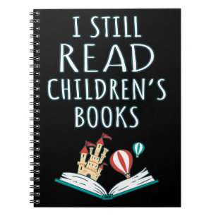 Caderno Espiral Eu ainda leio livros infantis II
