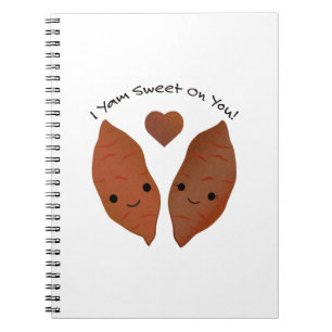 Caderno Espiral Eu ainda tenho batata doce e doce