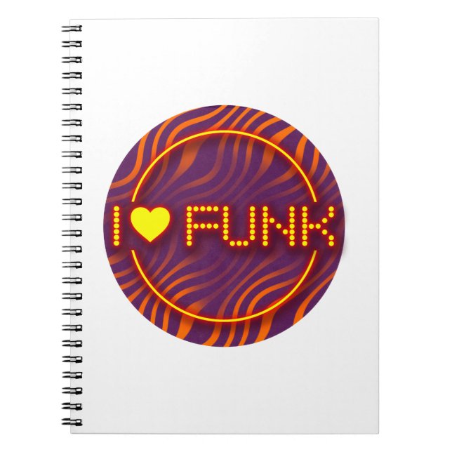 CADERNO ESPIRAL EU AMO FUNK (Frente)