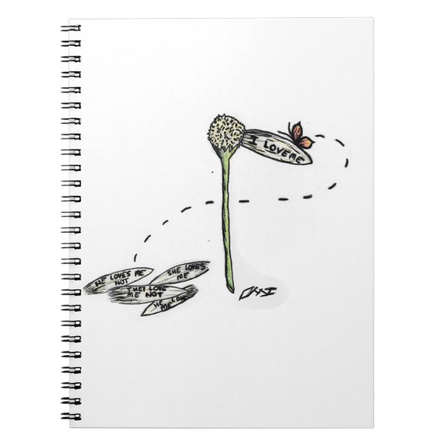 Caderno Espiral Eu amo-me (Frente)