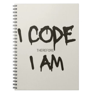 Caderno Espiral eu codifico diário