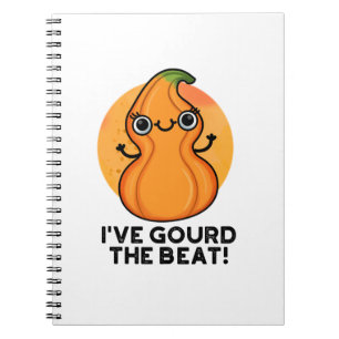 Caderno Espiral Eu Encontrei O Ritmo Punção de Legume Engraçado
