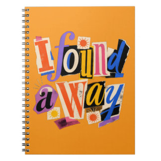 Caderno Espiral Eu encontrei um caminho - Inspirador