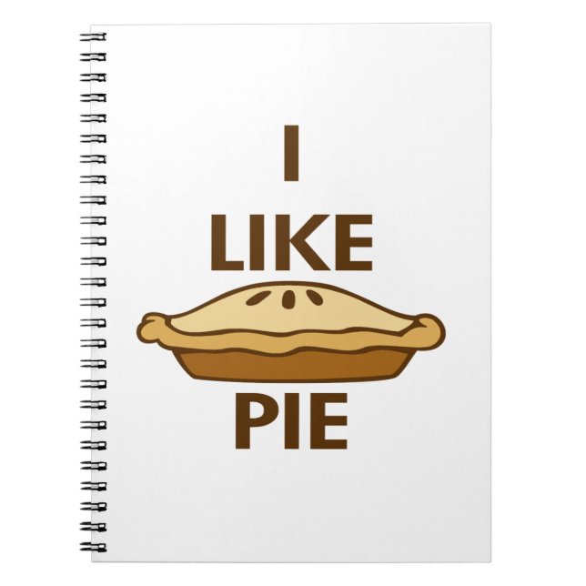 Caderno Espiral Eu Gosto De Notebook De Pie Spiral (Frente)