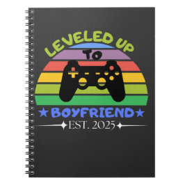 Caderno Espiral Eu Levei Para Namorado Engraçado Gamer Est. 2025