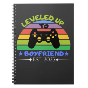 Caderno Espiral Eu Levei Para Namorado Engraçado Gamer Est. 2025
