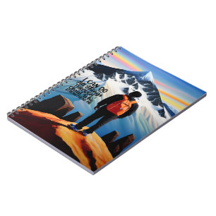 Caderno Espiral Eu Posso Fazer Todas As Coisas Notebook Motivacion