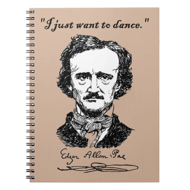 Caderno Espiral Eu só quero dançar (Frente)
