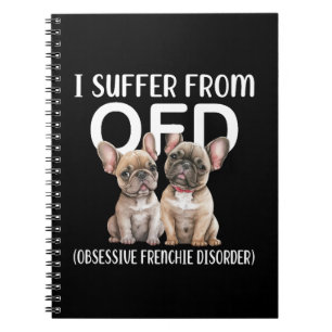 Caderno Espiral Eu Sofro De Cães Obsessivos Com Perturbação France