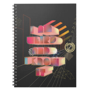 Caderno Espiral Eu Sou Estranho E Eu Sei Disso Sobre Arte Na moda