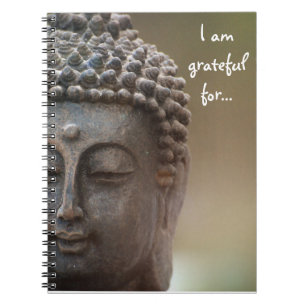 Caderno Espiral Eu sou grato para… Diário da gratitude com Budd