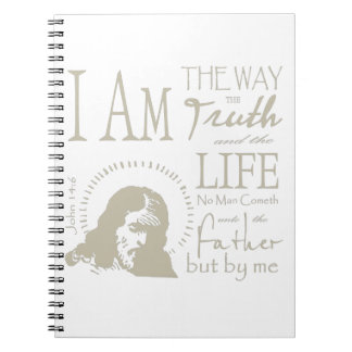 Caderno Espiral Eu Sou O Caminho E A Verdade E A Vida John 14 6