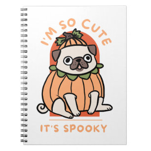 Caderno Espiral Eu Sou Tão Bonita Que É Um Porco De Cachorro De Ha