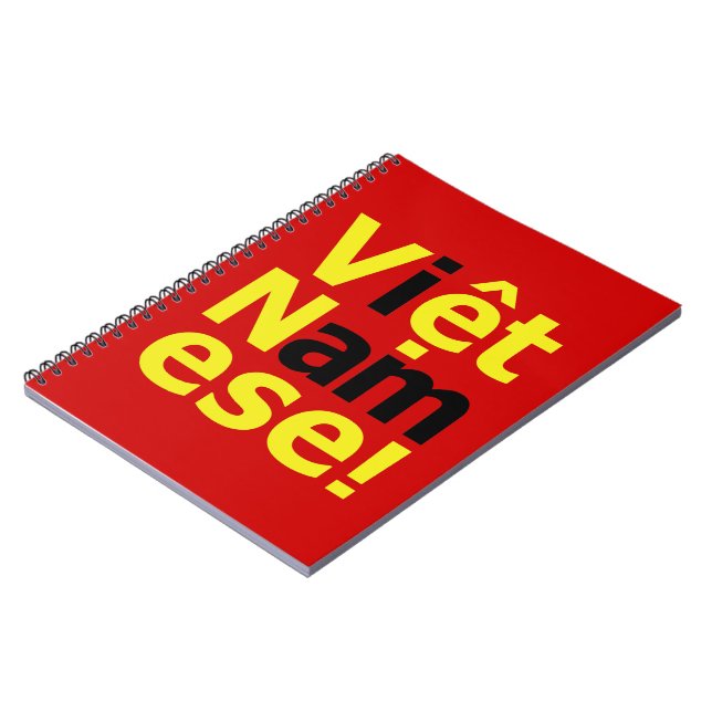 Caderno Espiral eu sou Viet Namese! (Left Side)