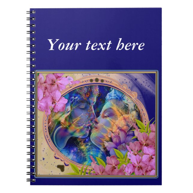 Caderno Espiral Eu te amo (Frente)