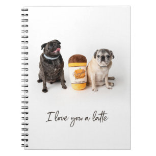 Caderno Espiral Eu Te Amo Um Bloco De Anotações Latino