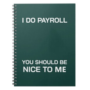Caderno Espiral Eu Tenho Folha De Pagamento Que Você Deveria Ser L
