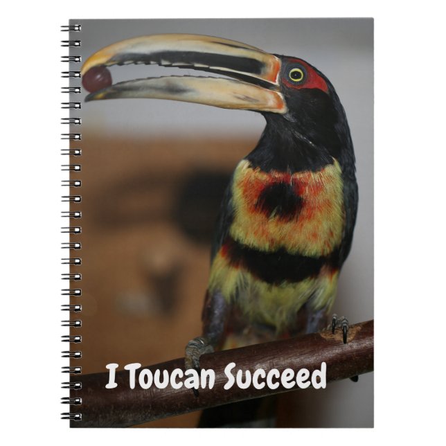 Caderno Espiral Eu Tucano Sucesso (Frente)