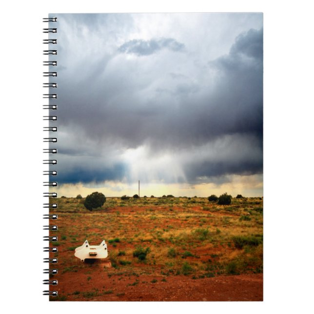 Caderno Espiral Eu vou embora (Frente)