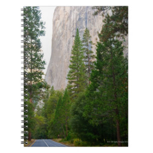 Caderno Espiral EUA, Califórnia, parque nacional de Yosemite, EL 