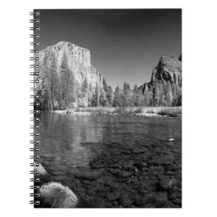 Caderno Espiral EUA, Califórnia. Vista do Vale de Yosemite