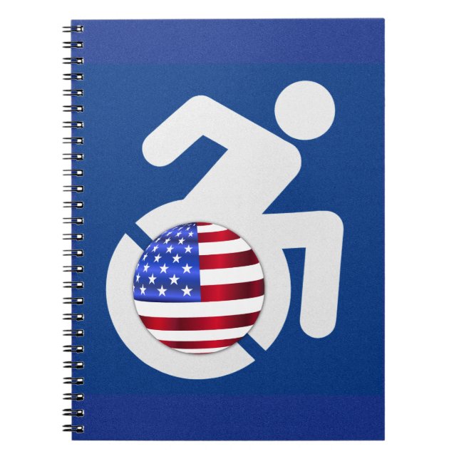 Caderno Espiral EUA Handicapped (Frente)